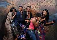 People & Humanity: Nightmares Fear Factory visitors, Niagara Falls, Canada