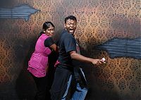 People & Humanity: Nightmares Fear Factory visitors, Niagara Falls, Canada