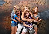 People & Humanity: Nightmares Fear Factory visitors, Niagara Falls, Canada