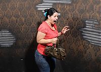 People & Humanity: Nightmares Fear Factory visitors, Niagara Falls, Canada