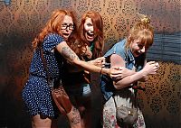 People & Humanity: Nightmares Fear Factory visitors, Niagara Falls, Canada