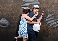 People & Humanity: Nightmares Fear Factory visitors, Niagara Falls, Canada