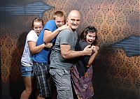 People & Humanity: Nightmares Fear Factory visitors, Niagara Falls, Canada