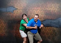 People & Humanity: Nightmares Fear Factory visitors, Niagara Falls, Canada