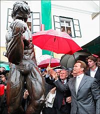 People & Humanity: Arnold Schwarzenegger museum, Thal near Graz, Austria