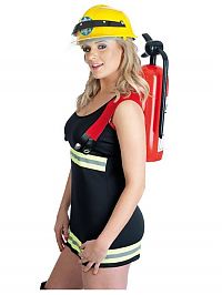 People & Humanity: firefighter girls