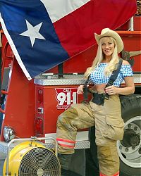 People & Humanity: firefighter girls