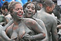 People & Humanity: dirty girls in mud