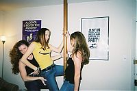 TopRq.com search results: young teen college girls performing a pole dancing solo