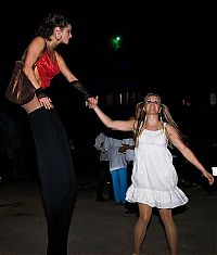 People & Humanity: Playboy Mansion halloween party girls