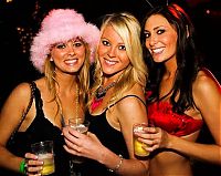 People & Humanity: Playboy Mansion halloween party girls