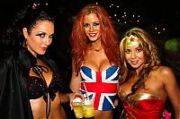 People & Humanity: Playboy Mansion halloween party girls