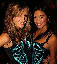 People & Humanity: Playboy Mansion halloween party girls