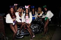 People & Humanity: Playboy Mansion halloween party girls