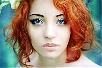 People & Humanity: young red haired girl portrait