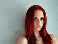 People & Humanity: young red haired girl portrait