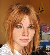 People & Humanity: young red haired girl portrait