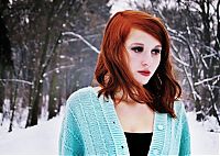 People & Humanity: young red haired girl portrait