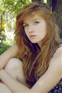 People & Humanity: young red haired girl portrait