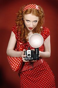 People & Humanity: young red haired girl portrait