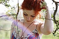 People & Humanity: young red haired girl portrait