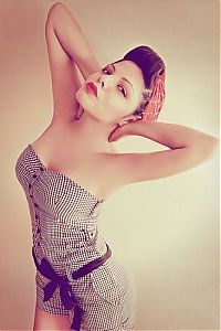 People & Humanity: pin-up girl model