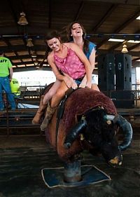 People & Humanity: girls on rodeo events