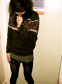 TopRq.com search results: girl wearing a christmas sweater