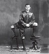 People & Humanity: History: Francesco Lentini, man with three legs, Rosolini, Italy