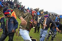 People & Humanity: Takanakuy, Peruvian fight club, Chumbivilcas, Andes, Peru