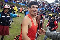 People & Humanity: Takanakuy, Peruvian fight club, Chumbivilcas, Andes, Peru