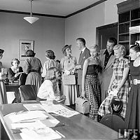 People & Humanity: History: Modeling agency, 1948, United States