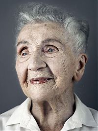 People & Humanity: human face showing 100 years of ageing