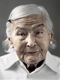 TopRq.com search results: human face showing 100 years of ageing