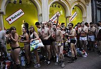 People & Humanity: Arrive Half-Naked, Leave Fully Dressed campaign by Desigual