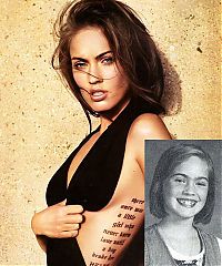 People & Humanity: celebrities then and now
