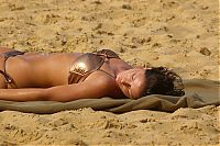 People & Humanity: Bikini beach girls at the Daytona 500 NASCAR Sprint Cup Series race party, Daytona Beach, Florida, United States