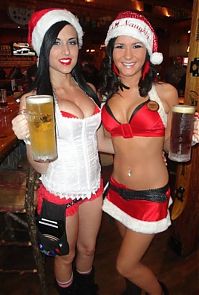 People & Humanity: Twin Peaks restaurant girls, Addison, Dallas County, Texas, United States