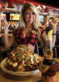 People & Humanity: Twin Peaks restaurant girls, Addison, Dallas County, Texas, United States