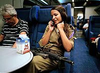 People & Humanity: army girls of israeli defense forces