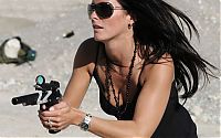 People & Humanity: girl with a gun