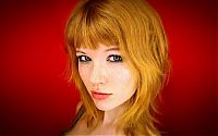 People & Humanity: young red haired girl portrait