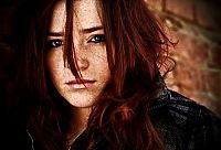 People & Humanity: young red haired girl portrait