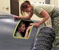 People & Humanity: aircraft girl