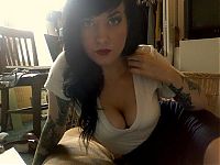 People & Humanity: breasts cleavage girl