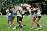 People & Humanity: young college girls go crazy