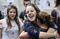 People & Humanity: young college girls go crazy