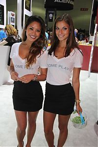 TopRq.com search results: Electronic Entertainment Expo (E3) 2012 trade show girls