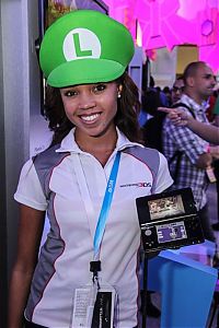 People & Humanity: Electronic Entertainment Expo (E3) 2012 trade show girls