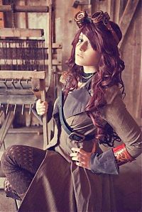 People & Humanity: steampunk girl